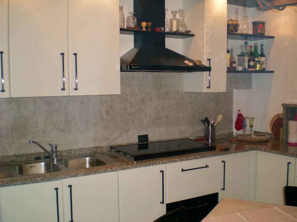 Keuken in kamer: Appartement, 1 slaapkamer (Romantic)