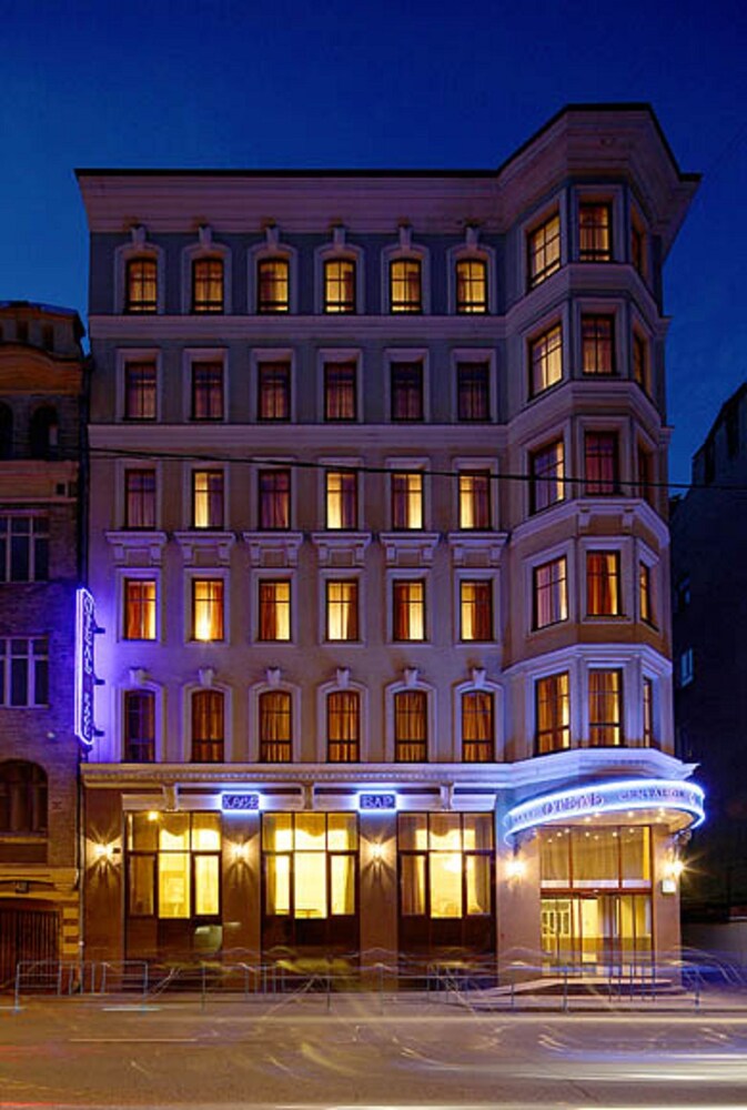 Hotel Front - Evening/Night