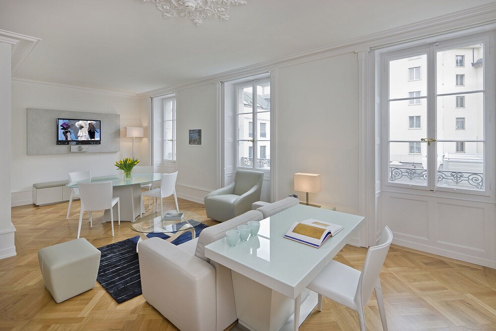 Wohnbereich (Deluxe-Apartment, 1 Schlafzimmer)