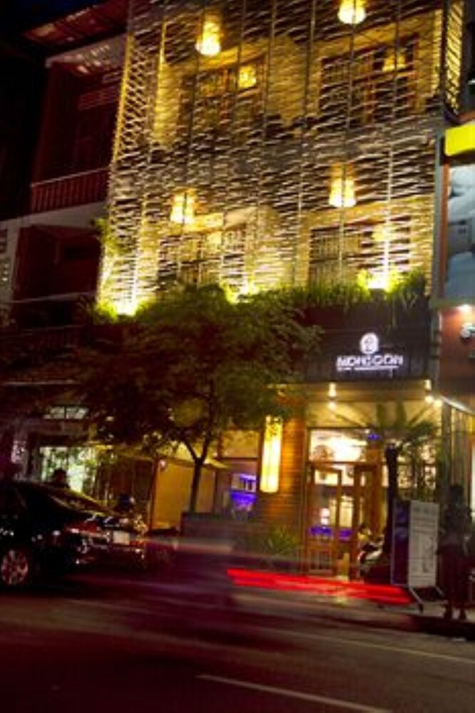 Hotel Front - Evening/Night