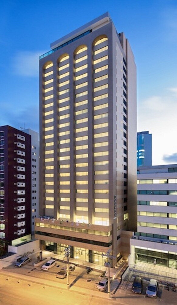 Hotel Front - Evening/Night