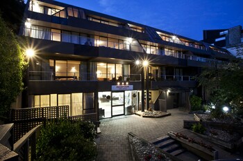 Hotel Front - Evening/Night