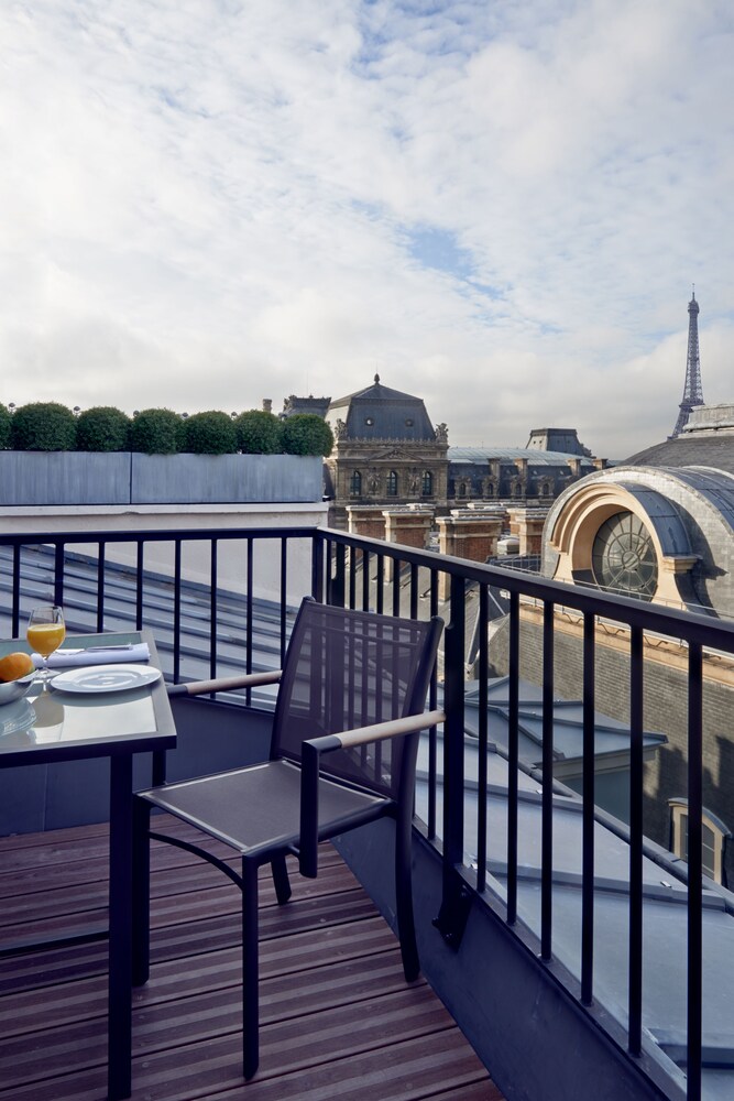 View from room, Grand Hotel du Palais Royal