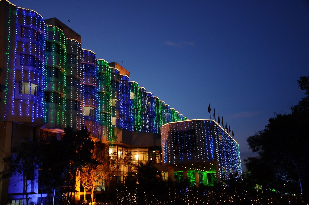 Hotel Front - Evening/Night