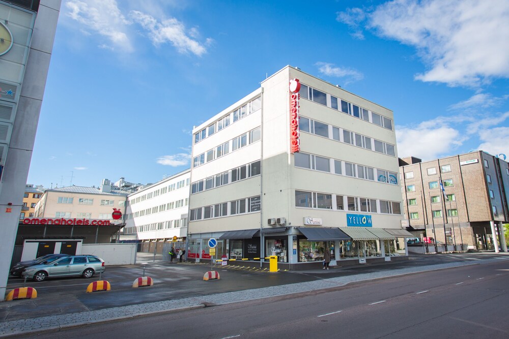 Hotellin julkisivu