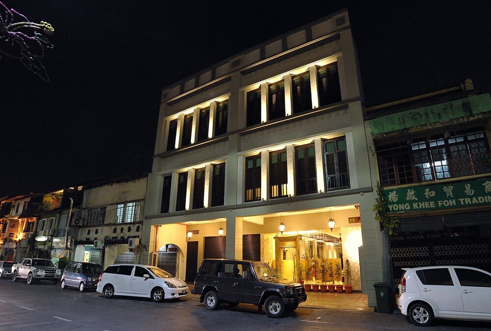 Hotel Front - Evening/Night