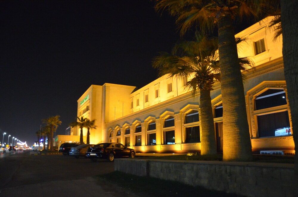 Hotel Front - Evening/Night