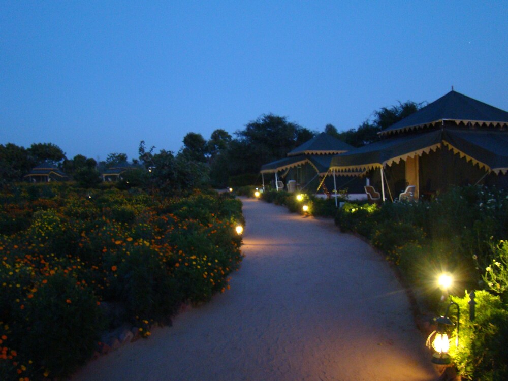 Hotel Front - Evening/Night