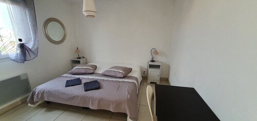 Appartement ensoleillé avec vue sur l'Etang de Thau