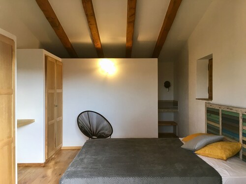 Bergerie de charme avec piscine chauffée