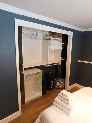 Quiet and close to airport with fastest WiFi available.