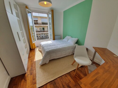Cosy 4 pers Flat - 20 min Paris center