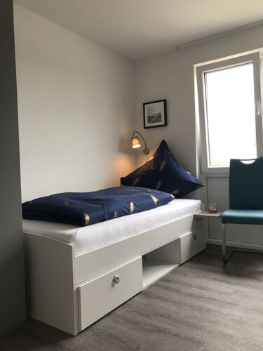 Ferienhaus Blanker Hans mit Meerblick, Strandkorb, Kamin, Sauna