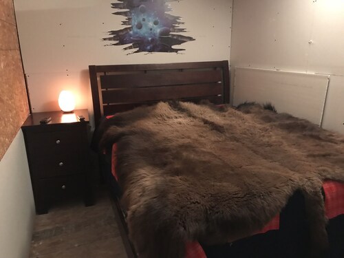 Hunting and fishing cabin