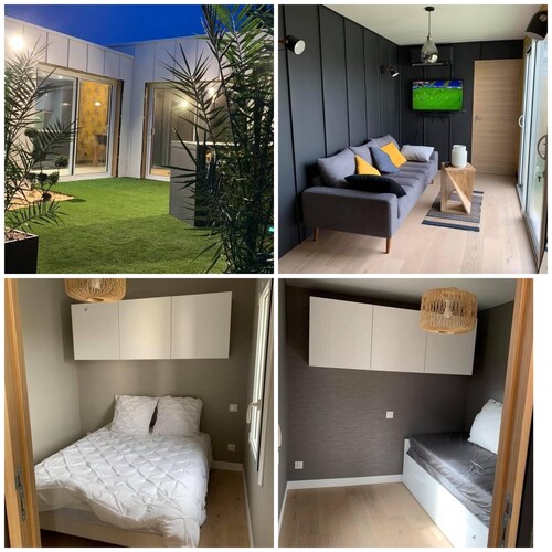 Le container du marais - Hébergement 4 personnes