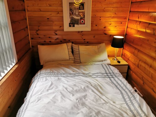 Cabin 51 has the most amazing views of the Rhinog Mountain ranges.