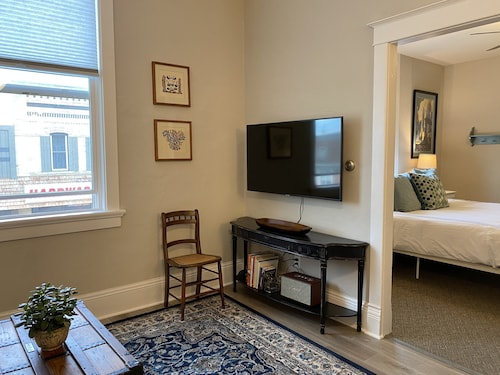 Freshly Updated Apartment in Historic Building in Downtown Spring Green