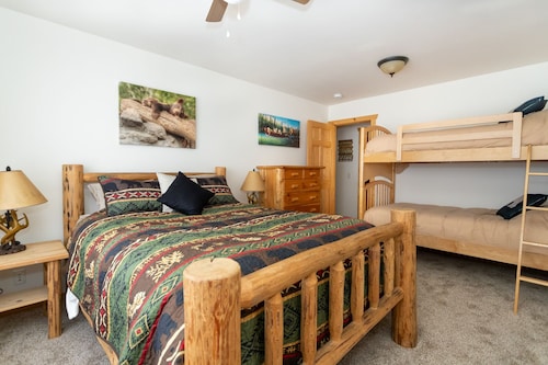 Large Star Valley Retreat House with Game Room and Deck