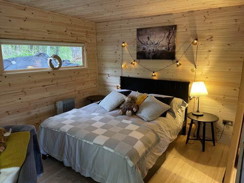 Cosy highland Coorie doon cabin great Scottish welcome