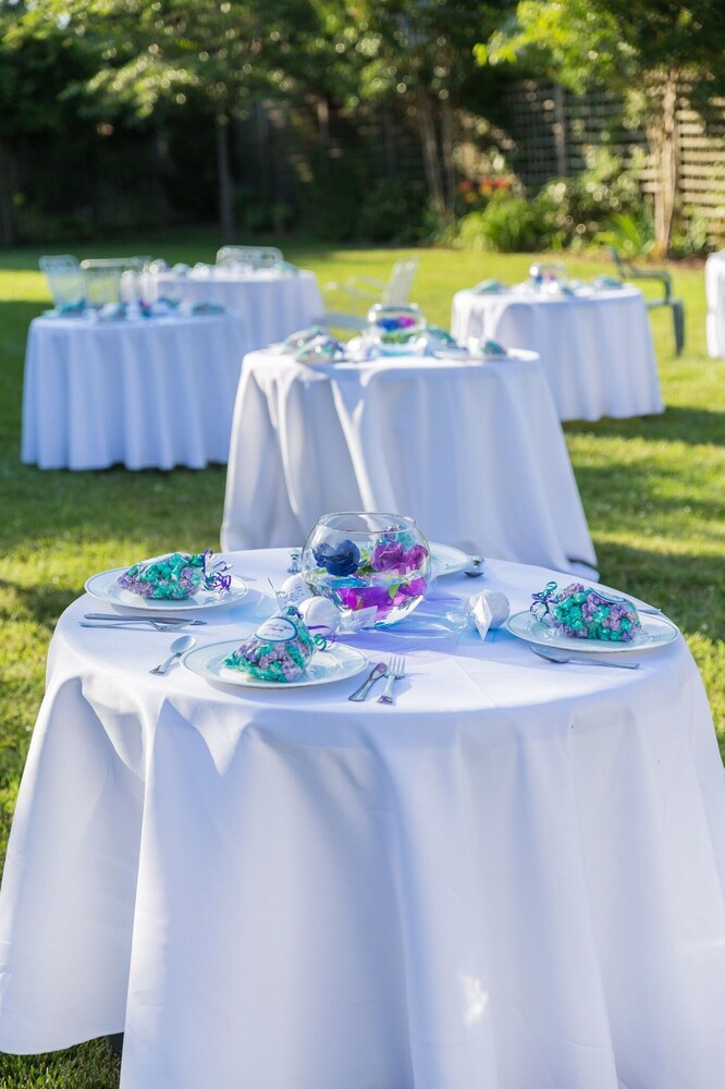 Espace banquet en plein air