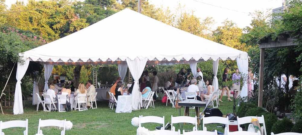 Espace mariage en plein air