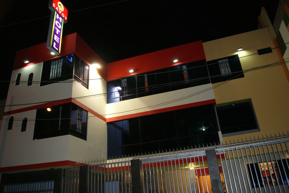 Hotel Front - Evening/Night