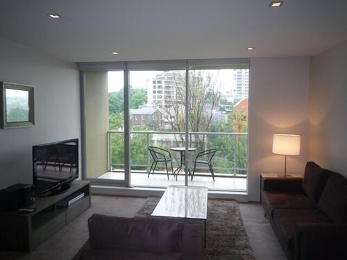 Apartment, 1 Bedroom, Balcony - Living Room