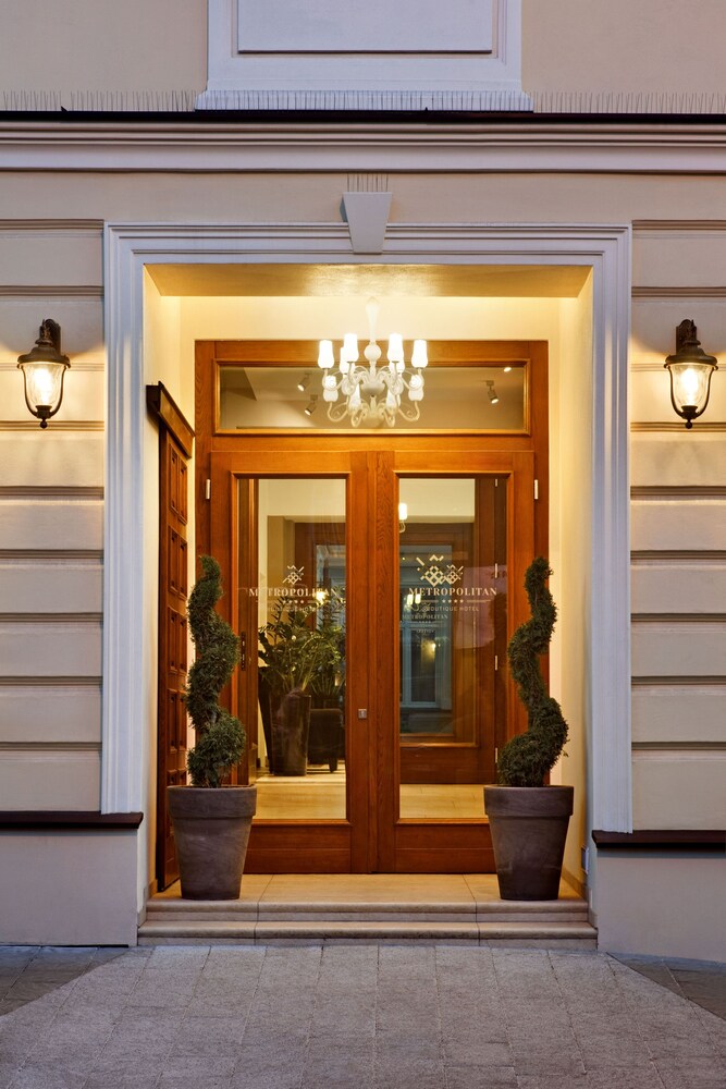 Hotellets inngangsparti