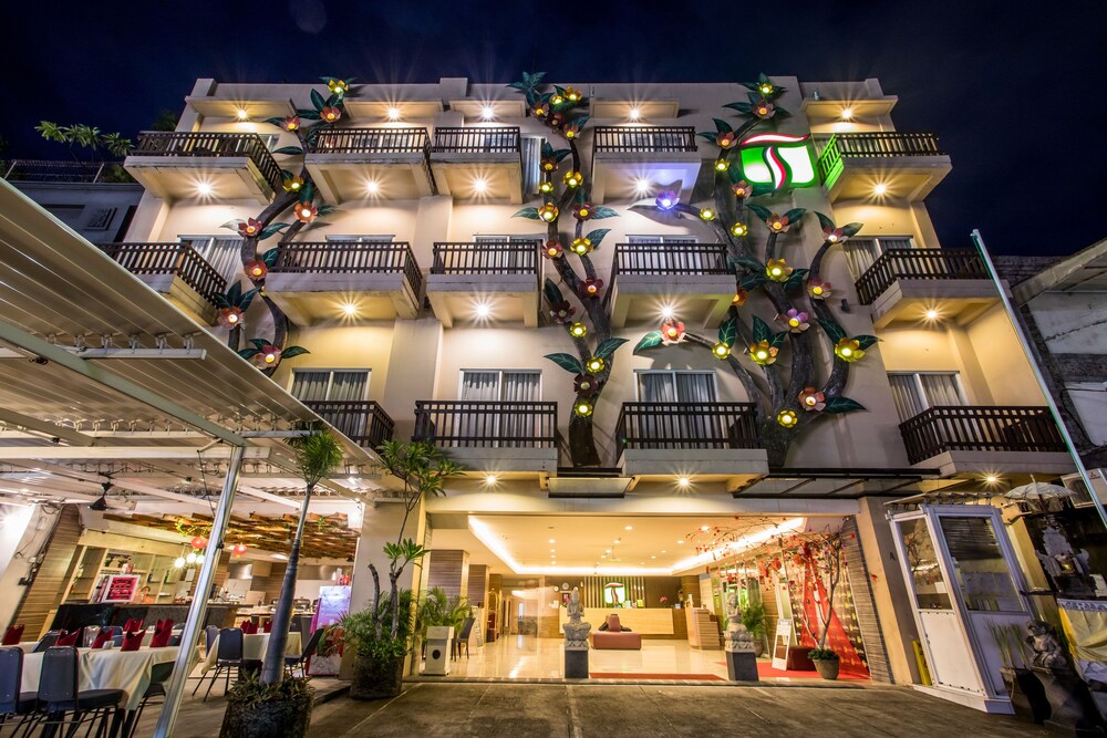 Hotel Front - Evening/Night