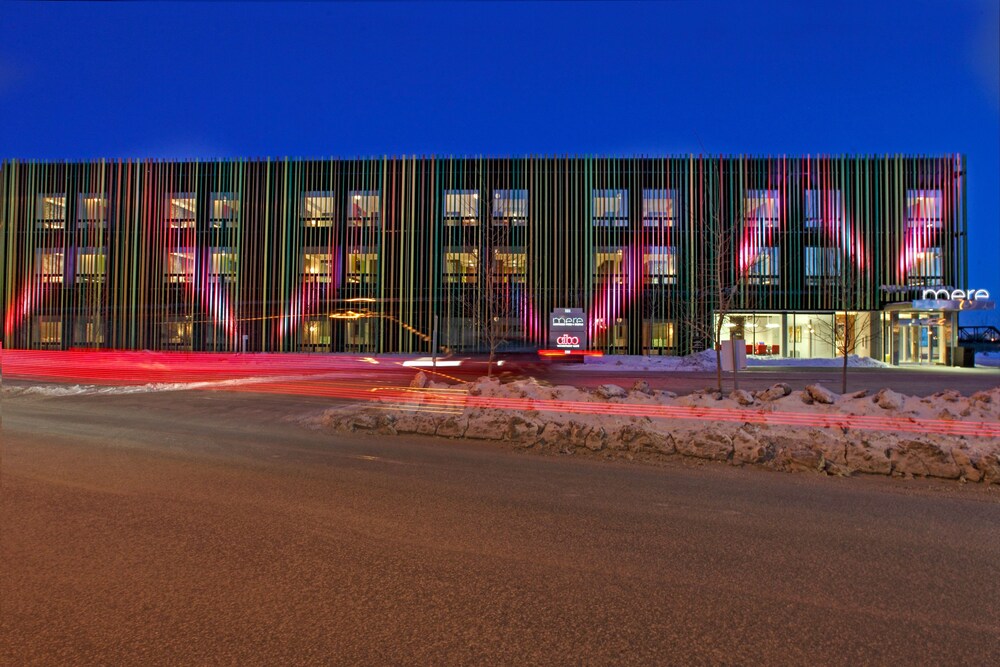 Hotel Front - Evening/Night