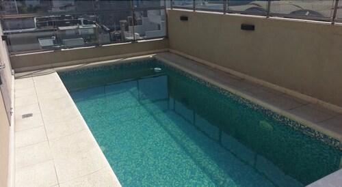 Piscina en la terraza