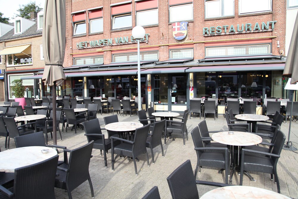 Ingang van hotel