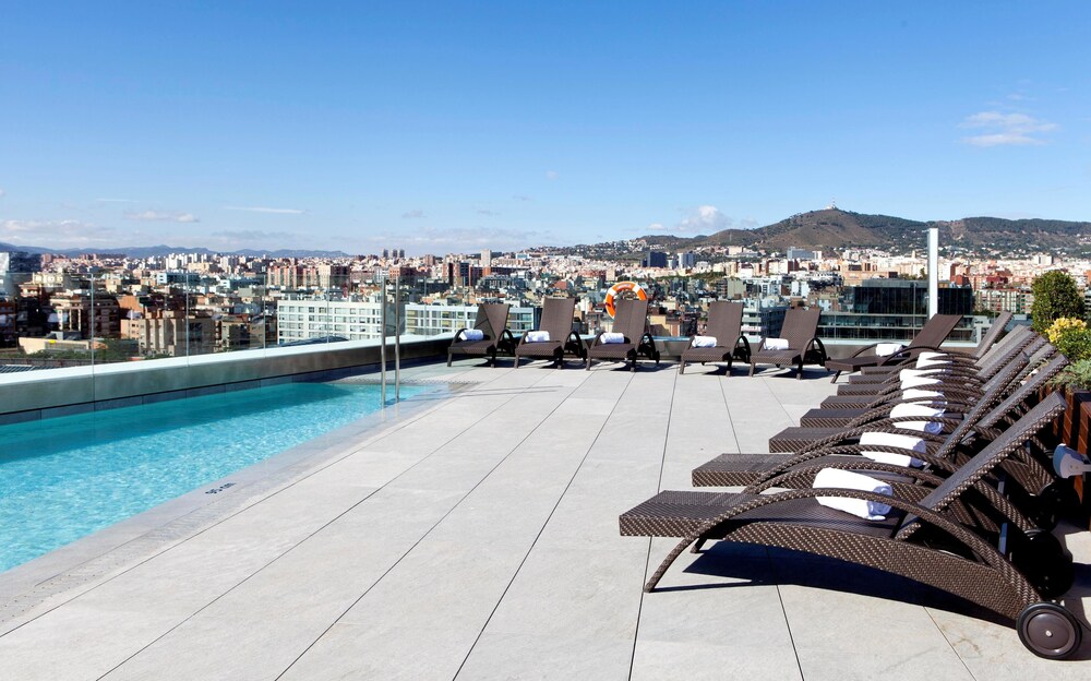 Piscina en la terraza