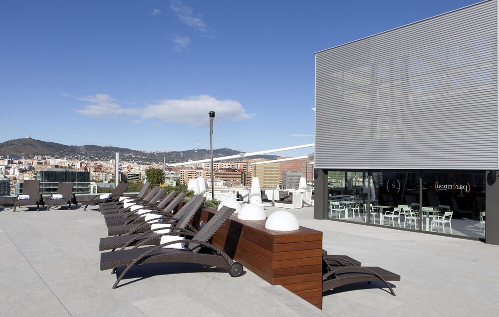 Piscina en la terraza