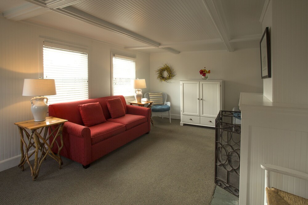 거실 공간 (디럭스 스위트, 퀸사이즈침대 1개 및 소파베드, 간이주방 (sleeps 4))