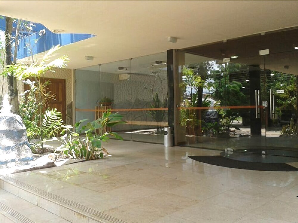 Entrada do hotel