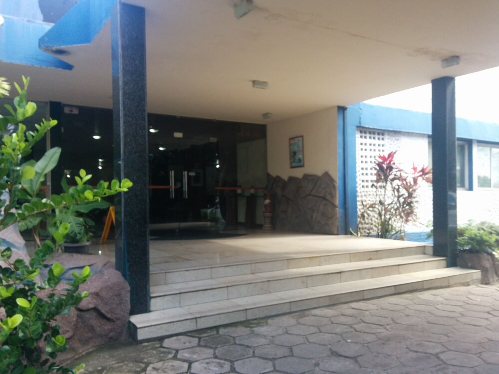 Entrada do hotel
