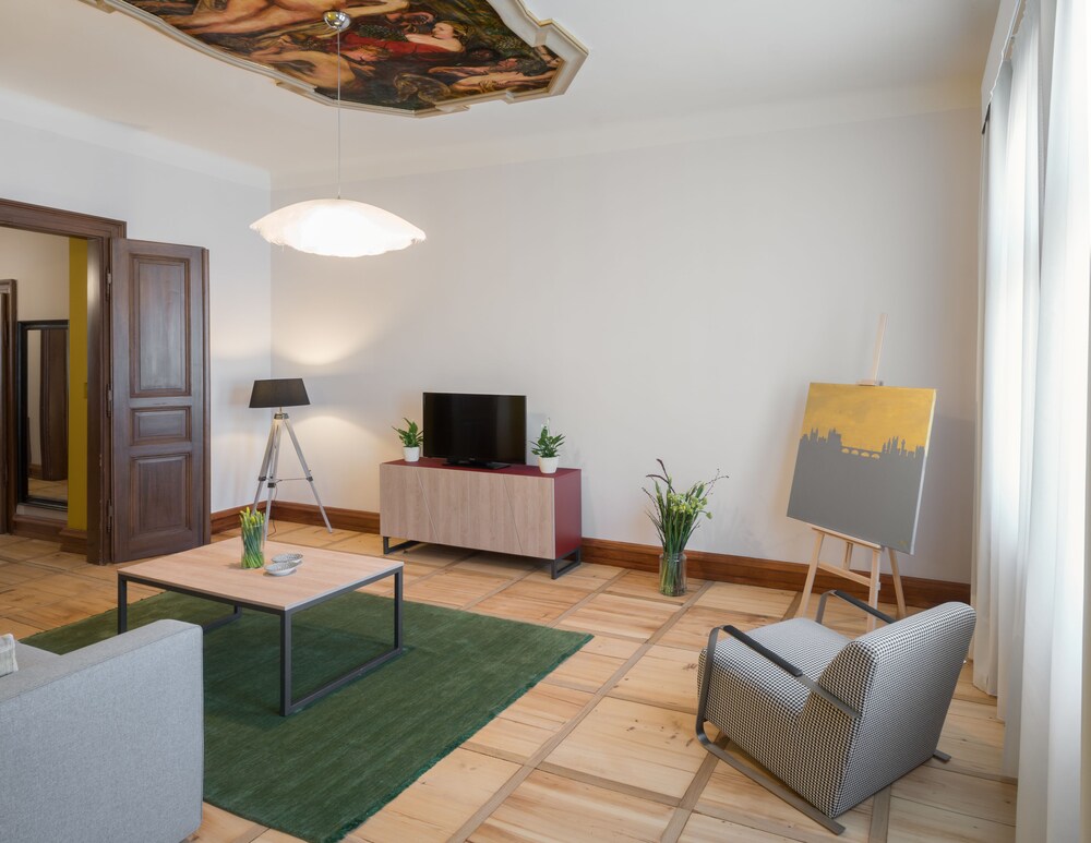 Two Bedroom Apartment with Balcony - Living Area