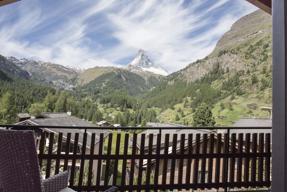 산 전망 (아파트, 침실 3개, 발코니, 산 전망 (Matterhorn))