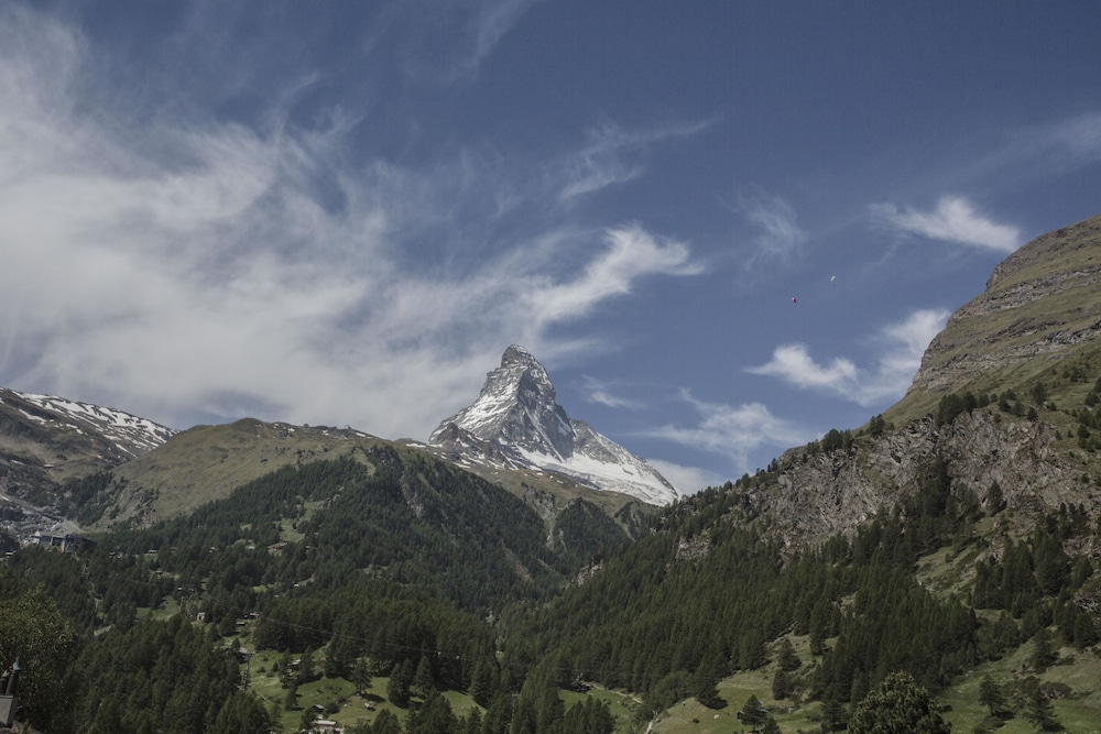 산 전망 (아파트, 침실 3개, 발코니, 산 전망 (Matterhorn))