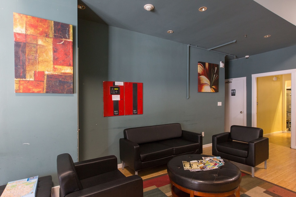 Lobby seating area
