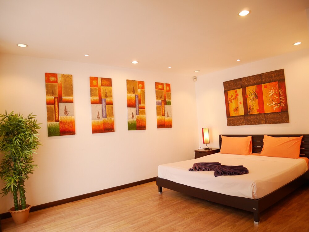 객실 (XXX1- Bedroom Penthouse Apartment with Terrace)