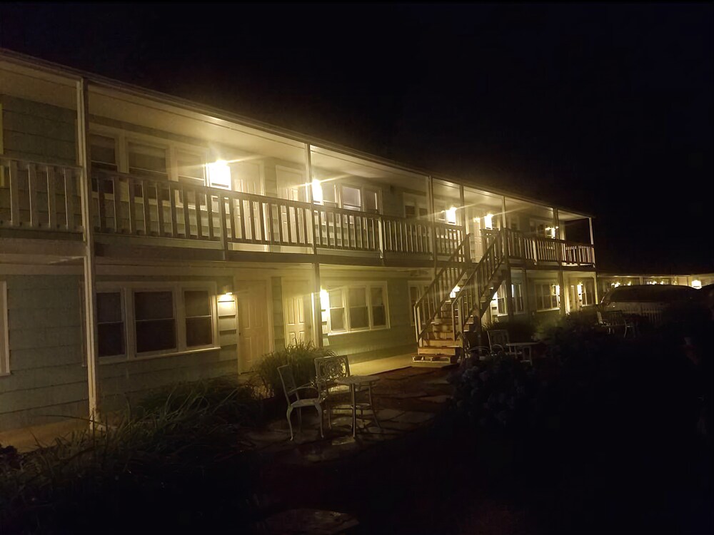 Hotel Front - Evening/Night
