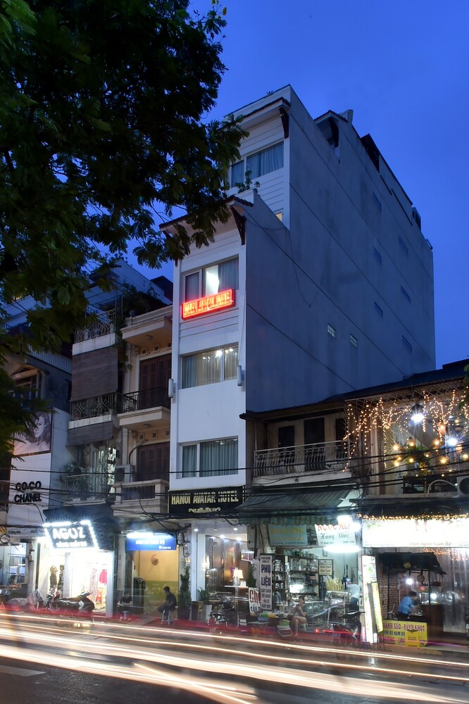 Hotel Front - Evening/Night