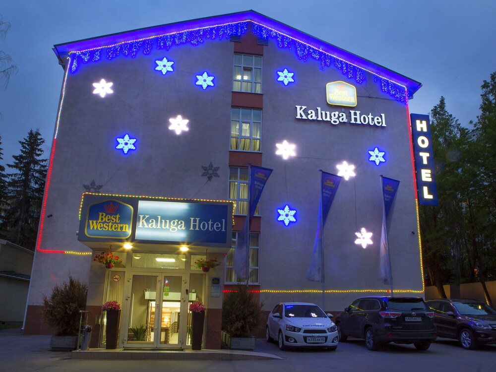 Hotel Front - Evening/Night