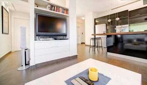 Apartment, 1 Bedroom (HaShla St 4) - Living Room