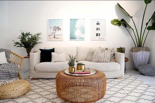 Exclusive Apartment, 2 Queen Beds, Beachside - Living Area