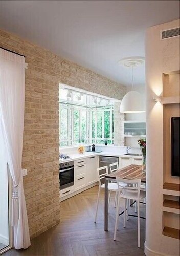 City Apartment, 2 Bedrooms (Shimshon ha-Gibor St 5) - In-Room Kitchen