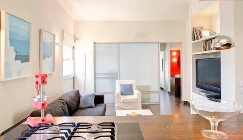 Apartment, 1 Bedroom (HaShla St 4) - Living Room