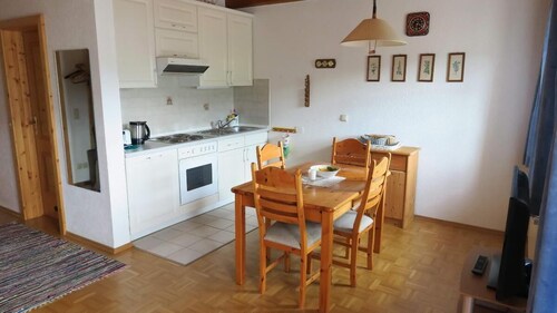 Ferienwohnung (40qm) mit großer Terrasse und herrlichem Bergblick auf den Osser